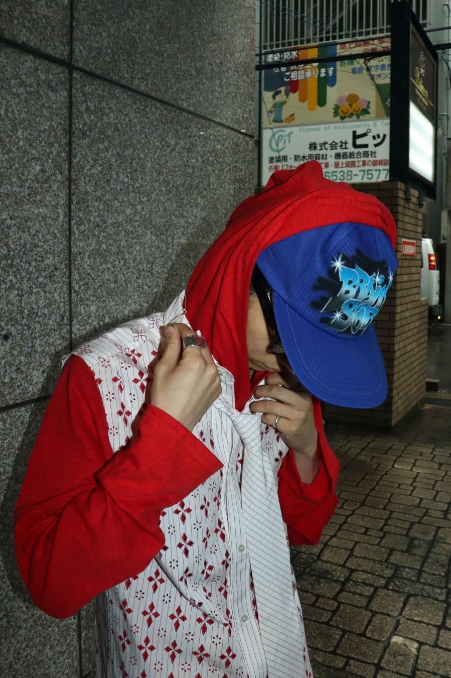 MASU（エムエーエスユー）のBRAINSTORM GRAFFITI CAP BLUEの通販サイト