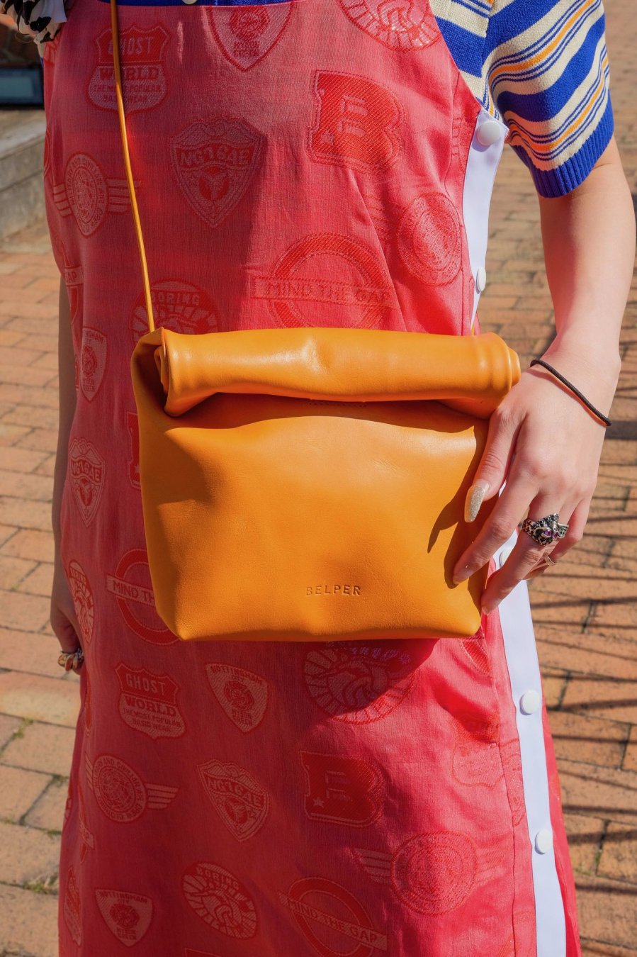 BELPER（ベルパー）のWALK AROUND BAG ORANGE-3（バッグ）の通販サイト-大阪 堀江 PALETTE art  alive（パレットアートアライヴ）-