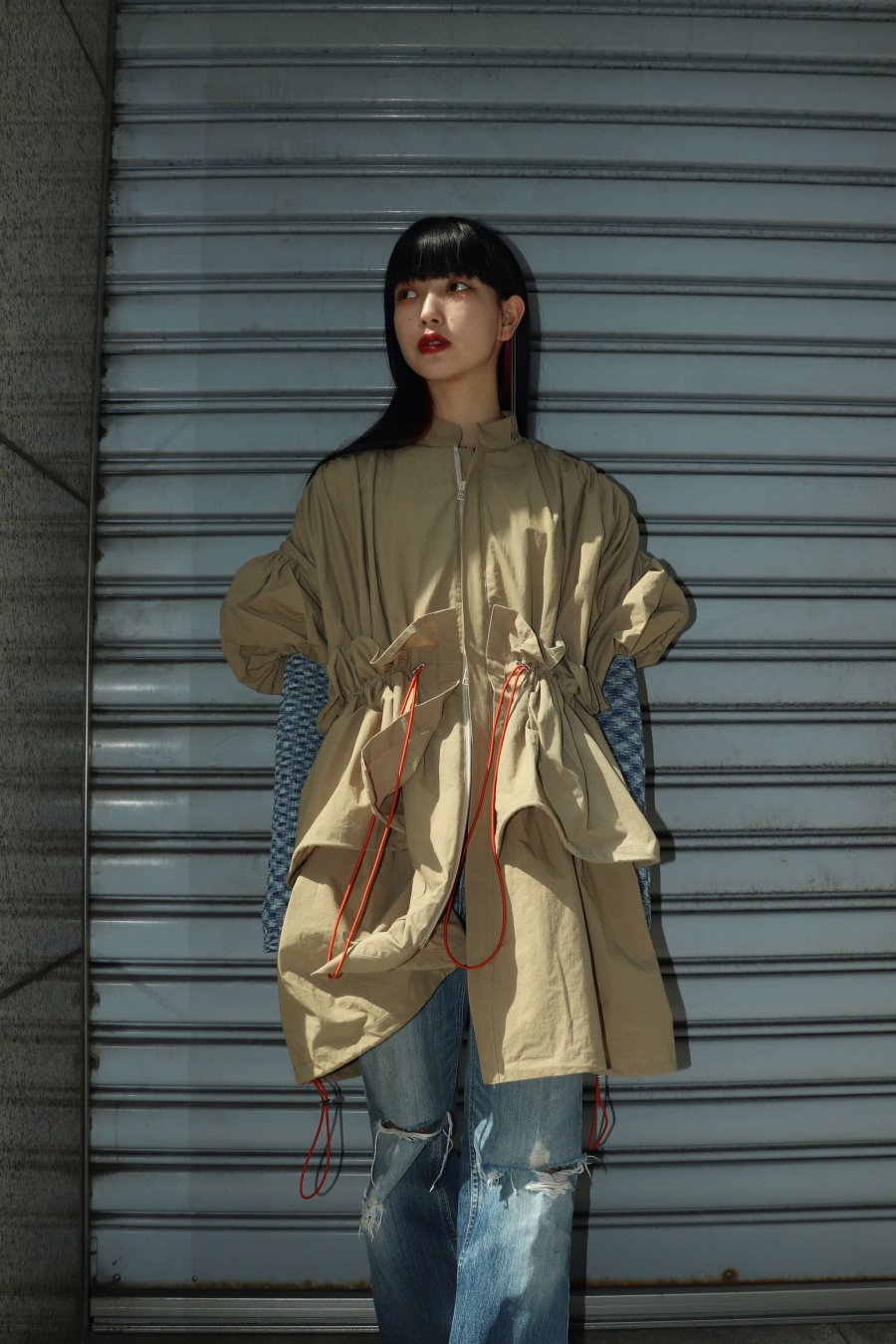 BELPER（ベルパー）のSTRINGS JACKET BEIGE（コート）の通販サイト