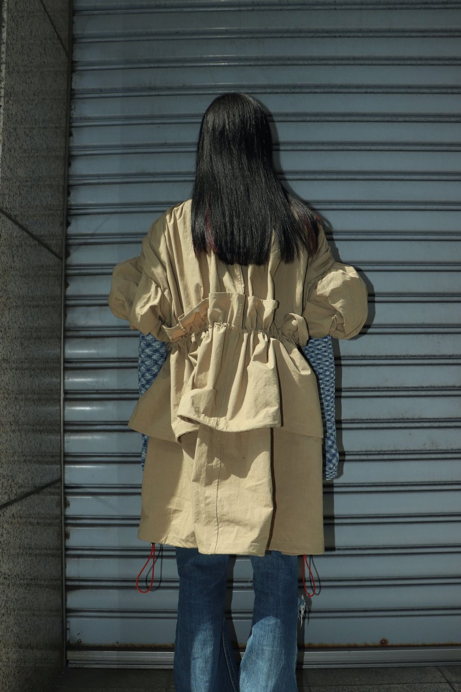 BELPER（ベルパー）のSTRINGS JACKET BEIGE（コート）の通販