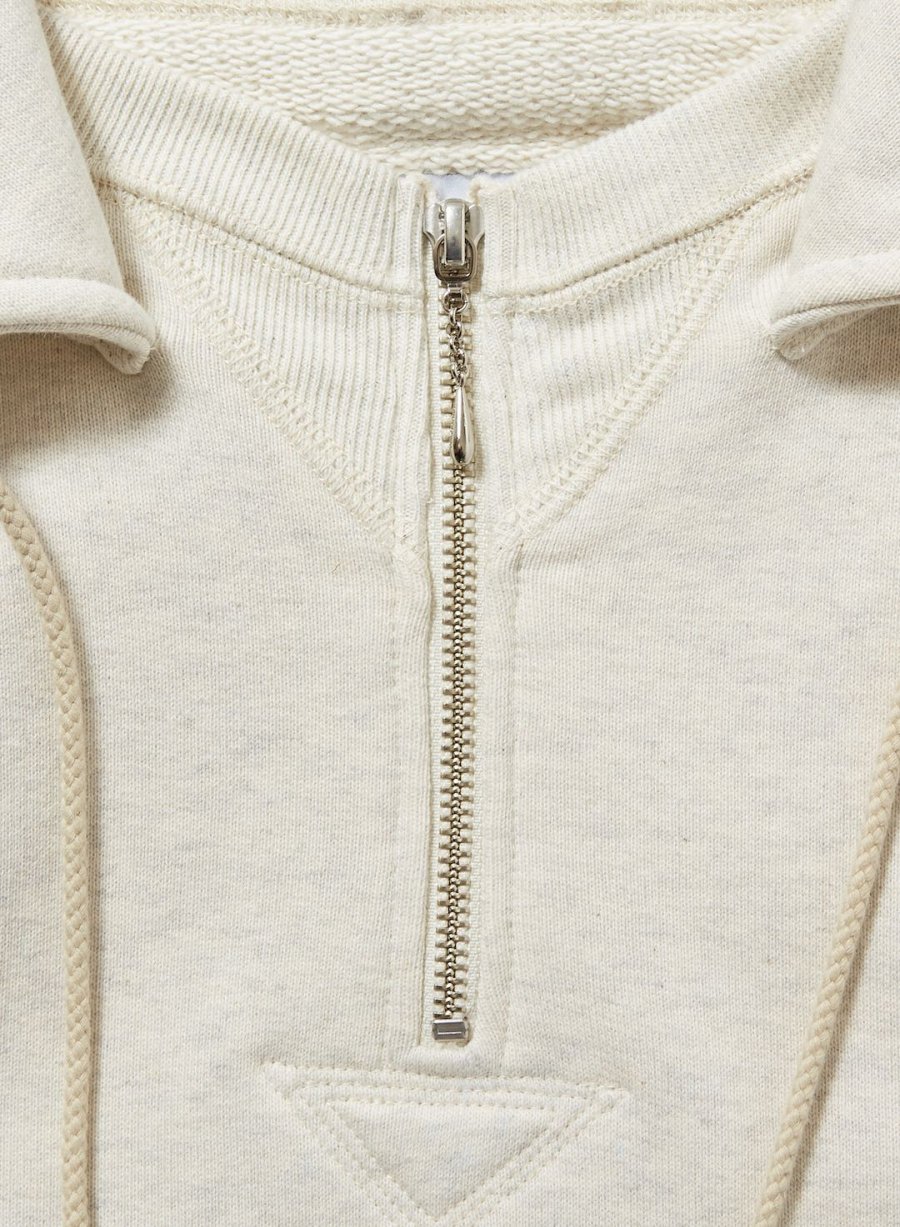 SUGARHILL（シュガーヒル）のATTACHED ZIP-UP HOODIE IVORY WHITEの通販サイト-大阪 堀江 PALETTE  art alive（パレットアートアライヴ）-