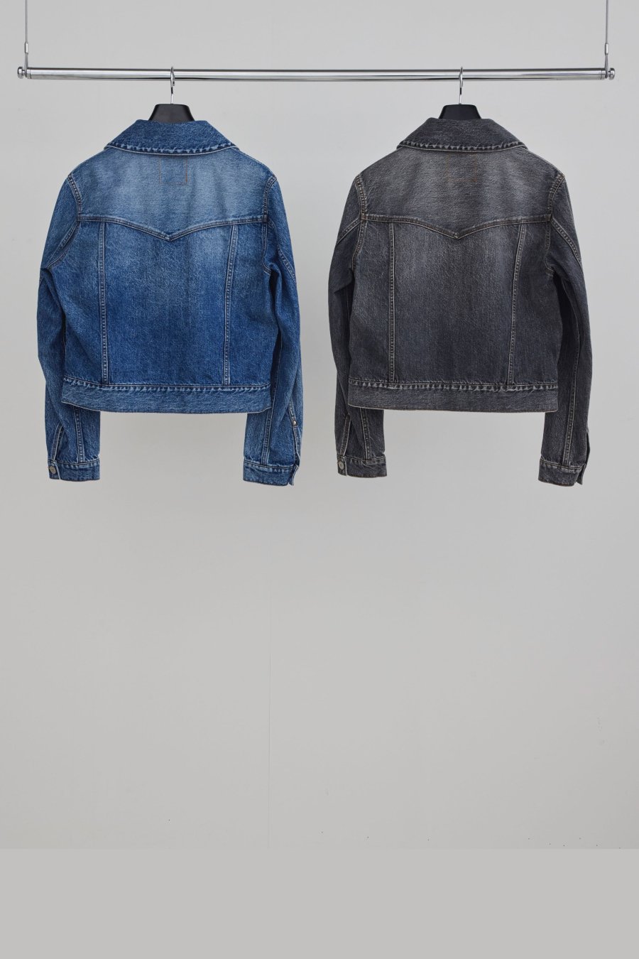 LITTLEBIG（リトルビッグ）のDenim Blouson Bio Bleach Indigo or  Black（デニムジャケット）の通販サイト-大阪 堀江 PALETTE art alive（パレットアートアライヴ）-