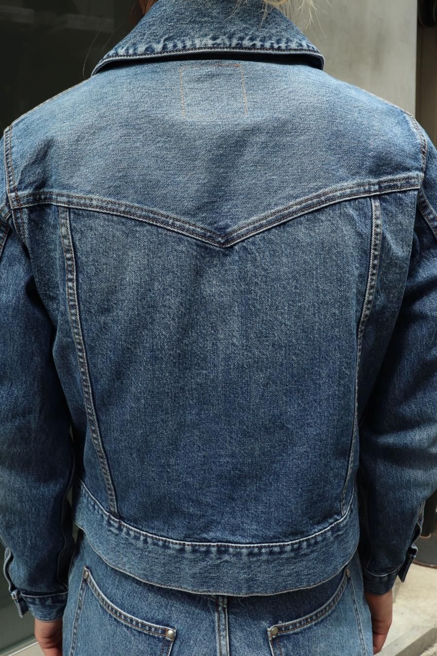 LITTLEBIG（リトルビッグ）のDenim Blouson Bio Bleach Indigo