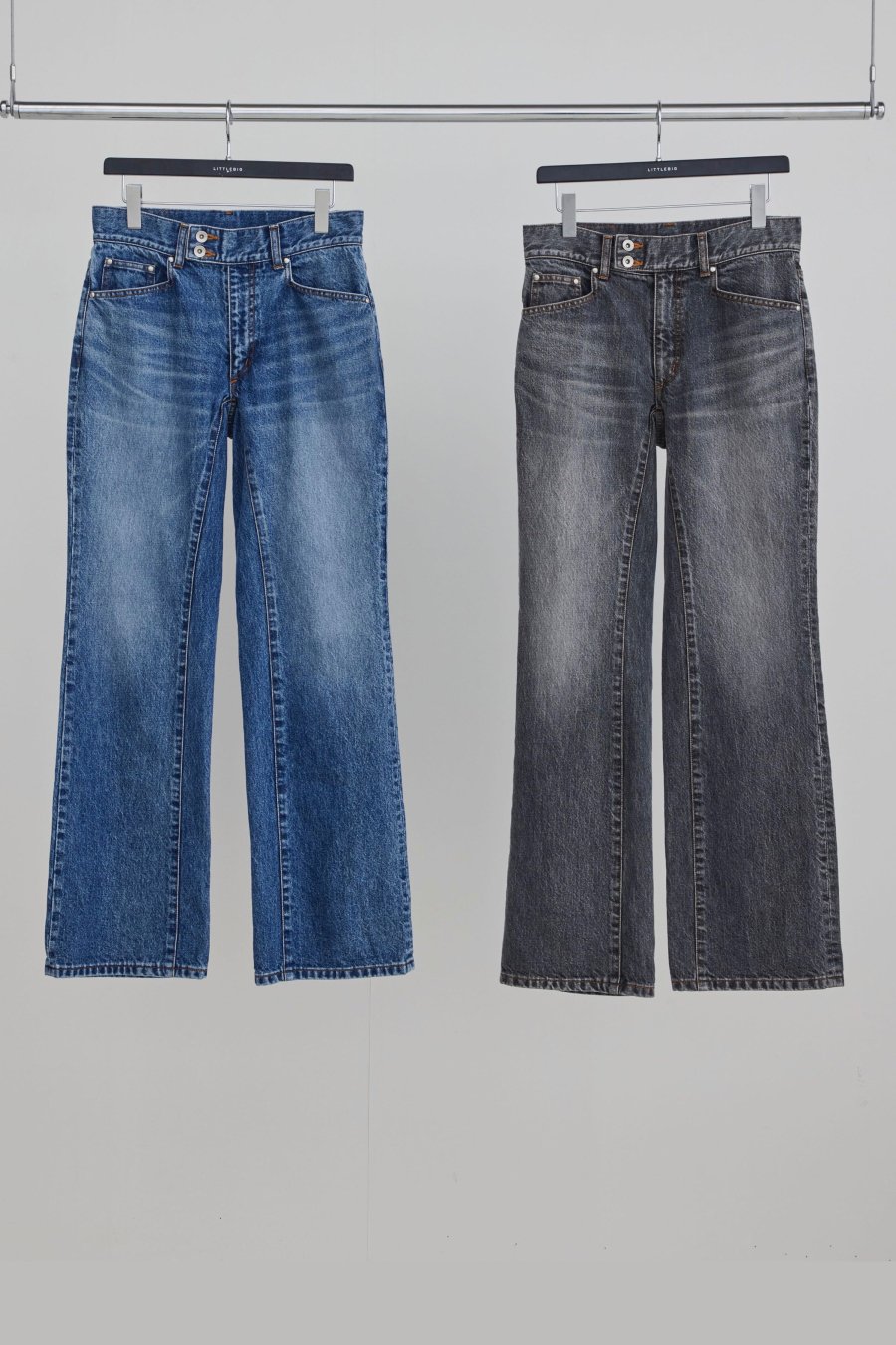 LITTLEBIG（リトルビッグ）のBootcut Denim Bio Bleach Indigo or