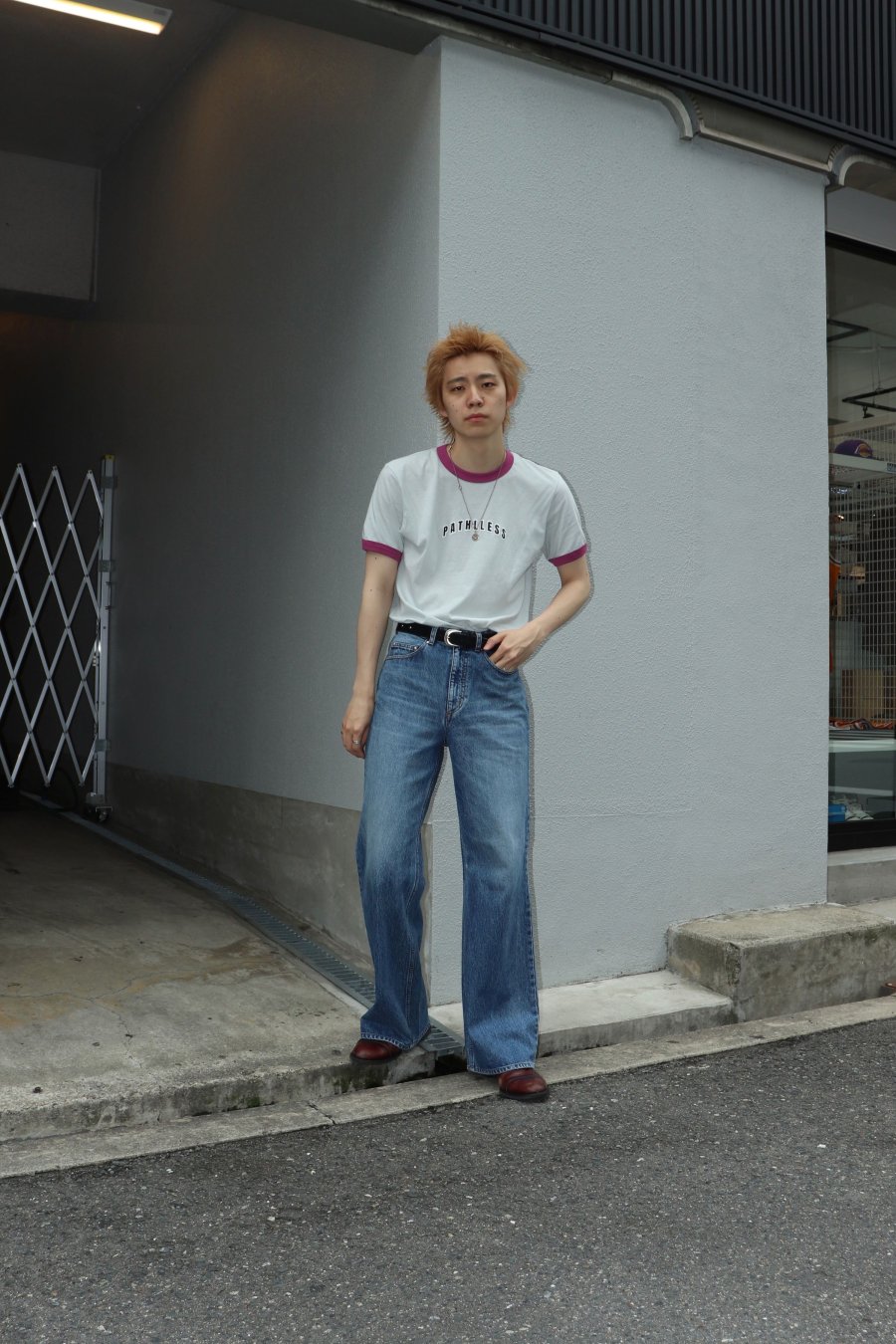 LITTLEBIG（リトルビッグ）のBootcut Denim Bio Bleach Indigo or Black（デニム）の通販サイト-大阪 堀江  PALETTE art alive（パレットアートアライヴ）-