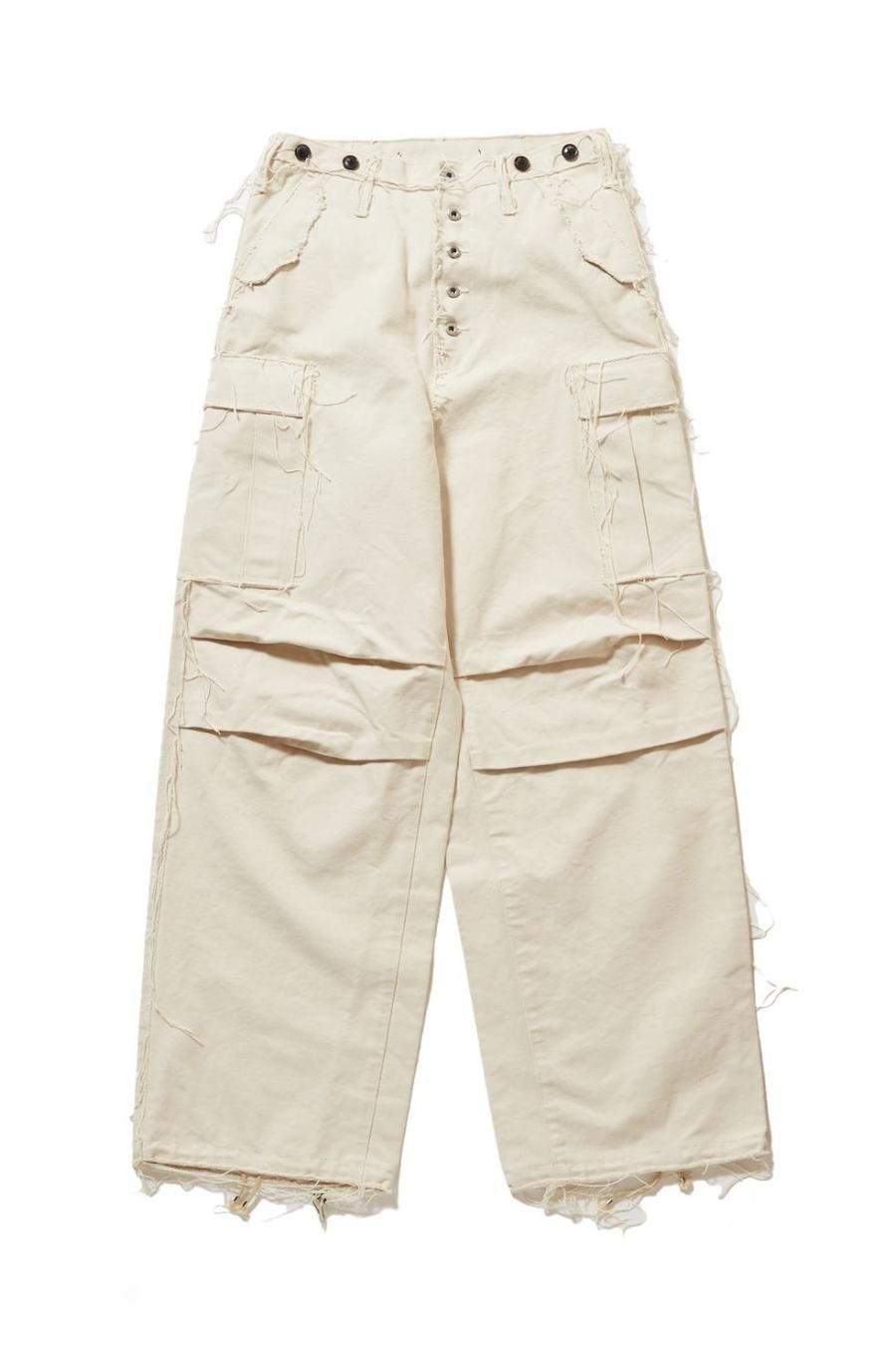 安い売れ筋 シュガーヒル RAW-EDGE CANVAS DOUBLE KNEE PANTS