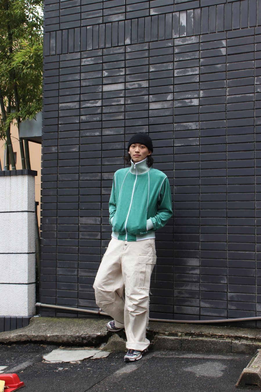 SUGARHILL（シュガーヒル）のRAW EDGE CANVAS CARGO PANTS IVORY WHITE