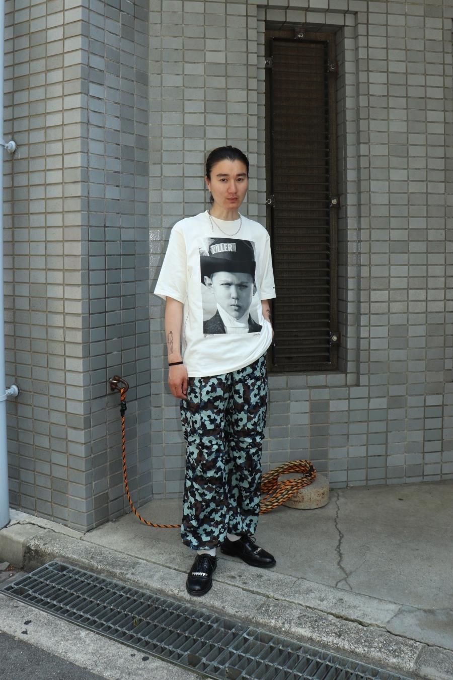 SUGARHILL(シュガーヒル)のFLOWER CAMO CARGO TROUSERS BLUE SUGARHILL(シュガーヒル)のFLOWER CAMO CARGO TROUSERS BLUE