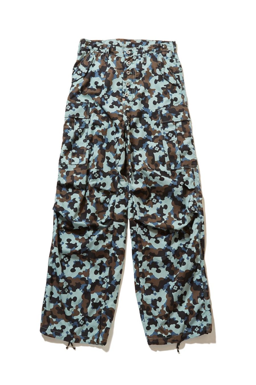 SUGARHILL  FLOWER CAMO CARGO TROUSERS(BLUE CAMO)<img class='new_mark_img2' src='https://img.shop-pro.jp/img/new/icons15.gif' style='border:none;display:inline;margin:0px;padding:0px;width:auto;' />