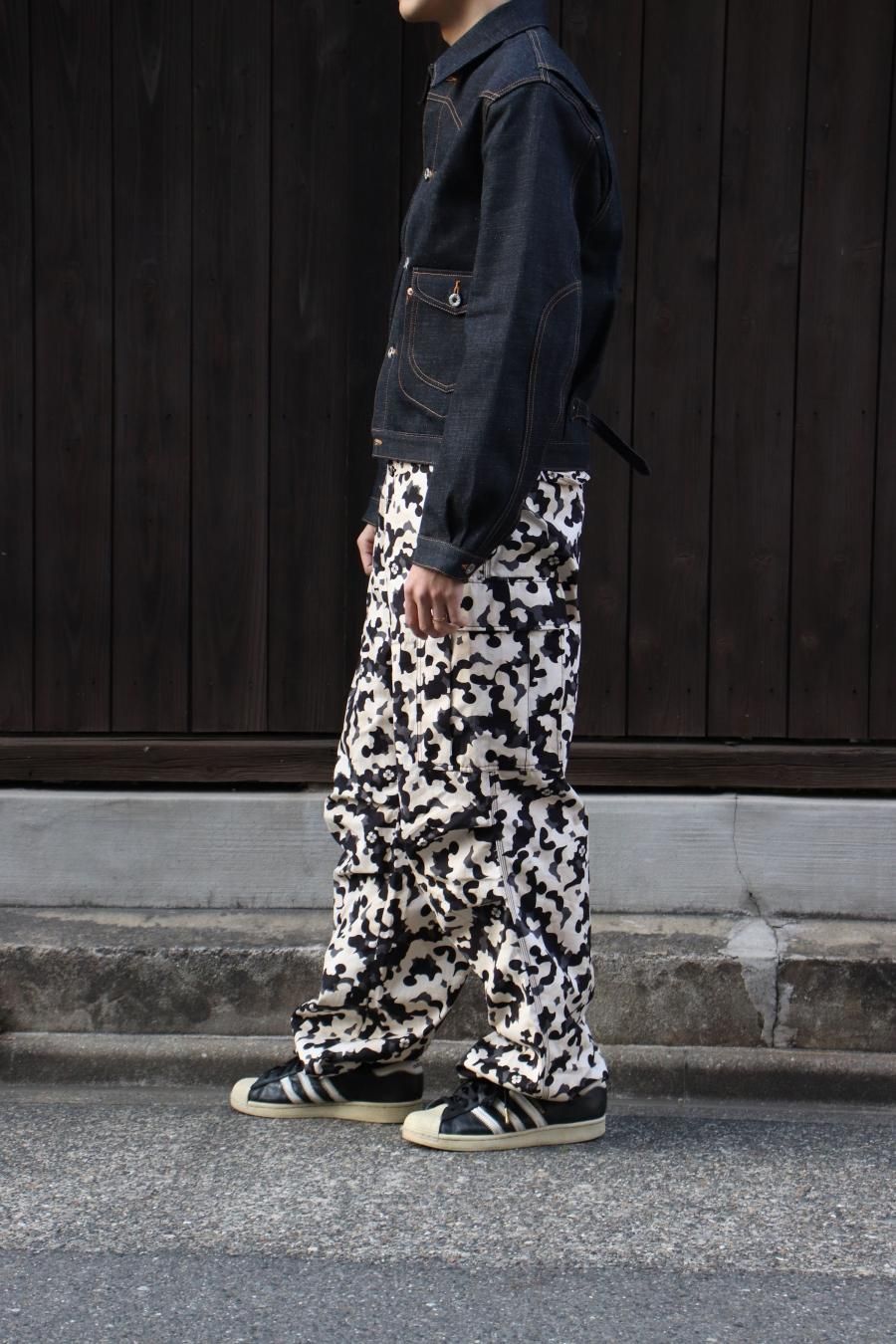 sugarhill flower camo cargo trousersパンツ