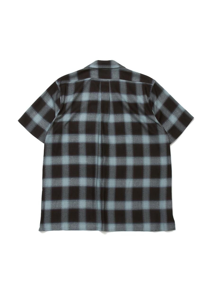 トップス SUGARHILL OMBRE PLAID HALF SLEEVE BLOUSE OMBRE PLAID HALF SLEEVE BLOUSE – SUGARHILL TOKYO