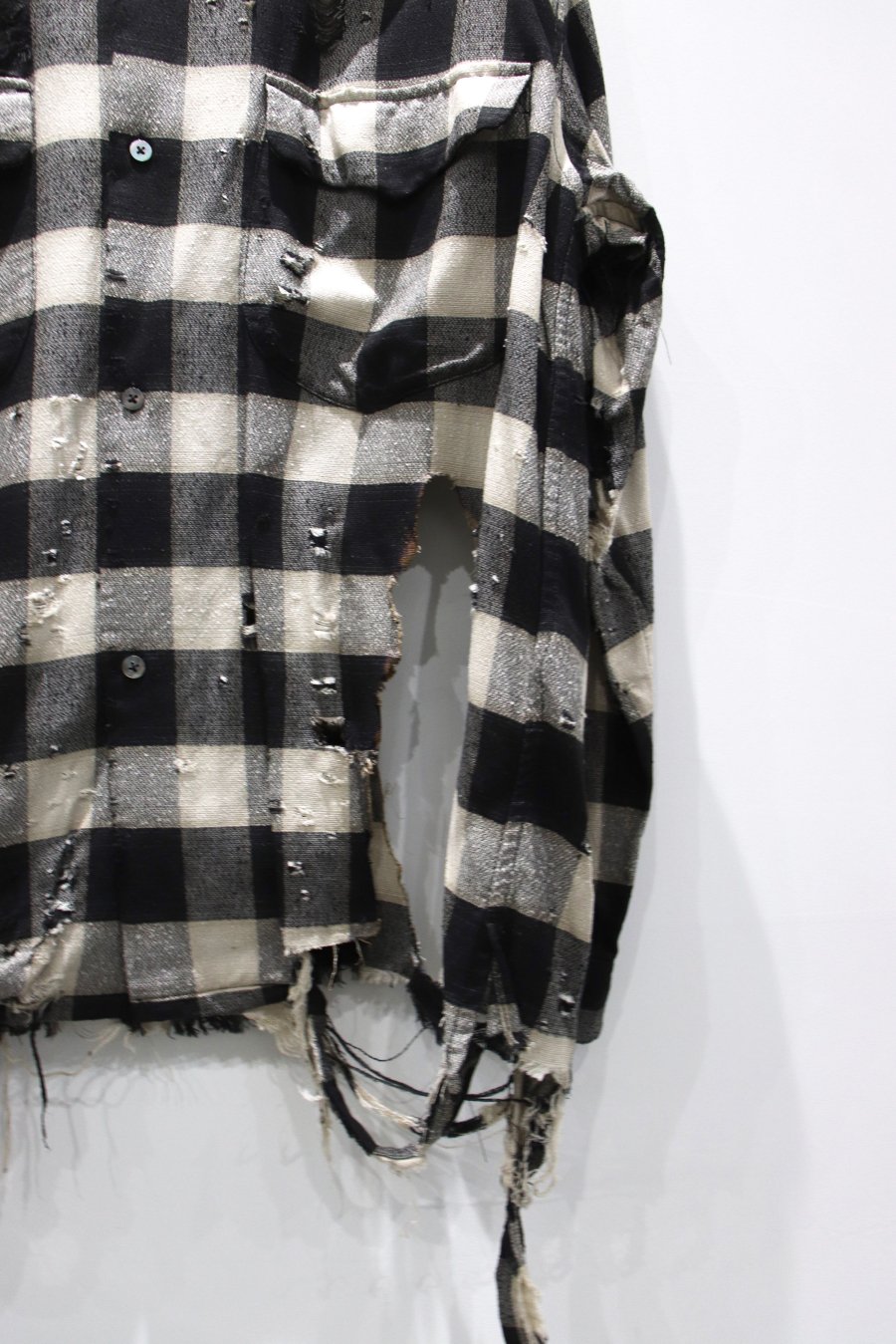 SUGARHILL（シュガーヒル）のBURNT OMBRE PLAID BLOUSE SAND IVORYの