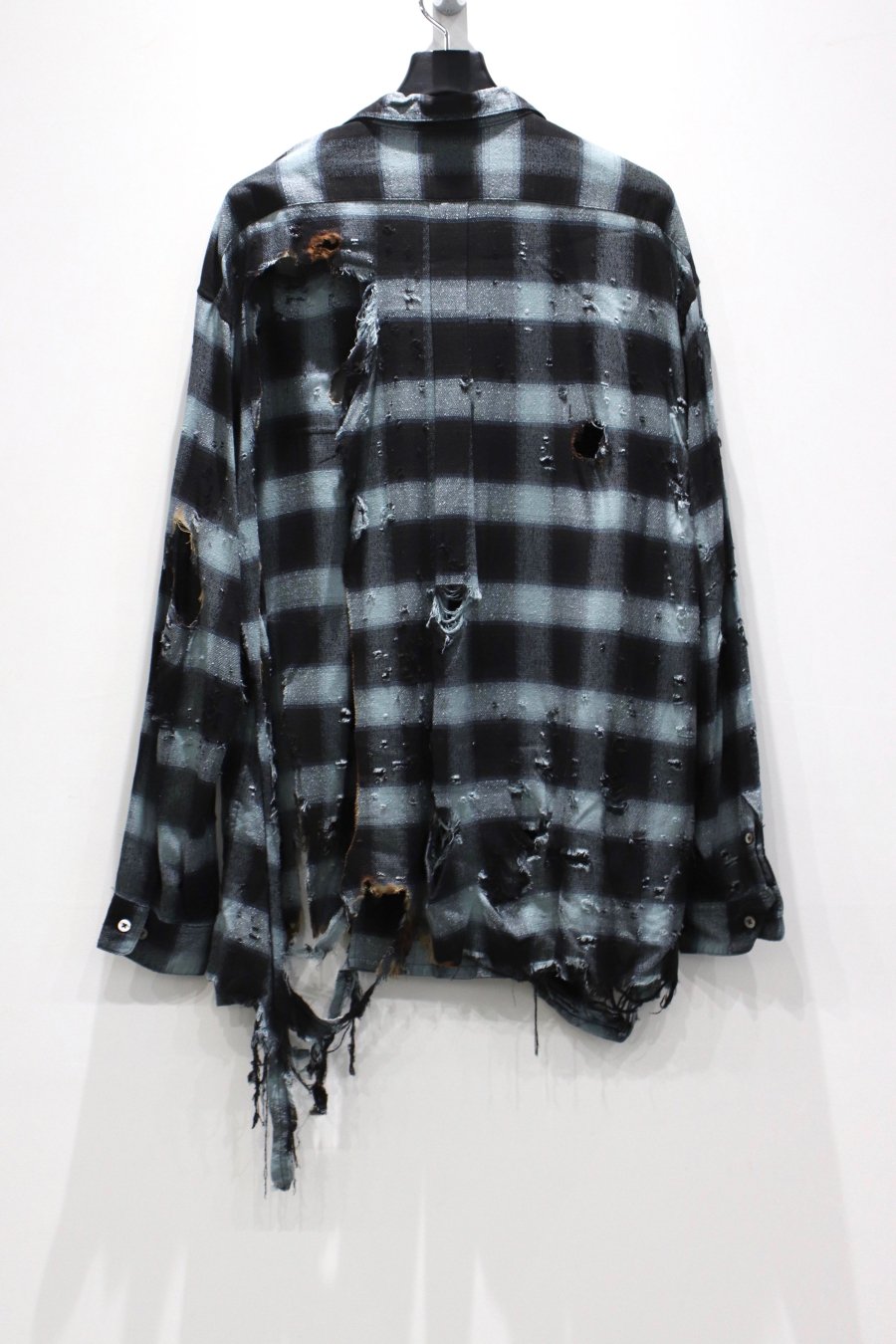 SUGARHILL（シュガーヒル）のBURNT OMBRE PLAID BLOUSE TURQUOISEの通販サイト-大阪 堀江 PALETTE  art alive（パレットアートアライヴ）-