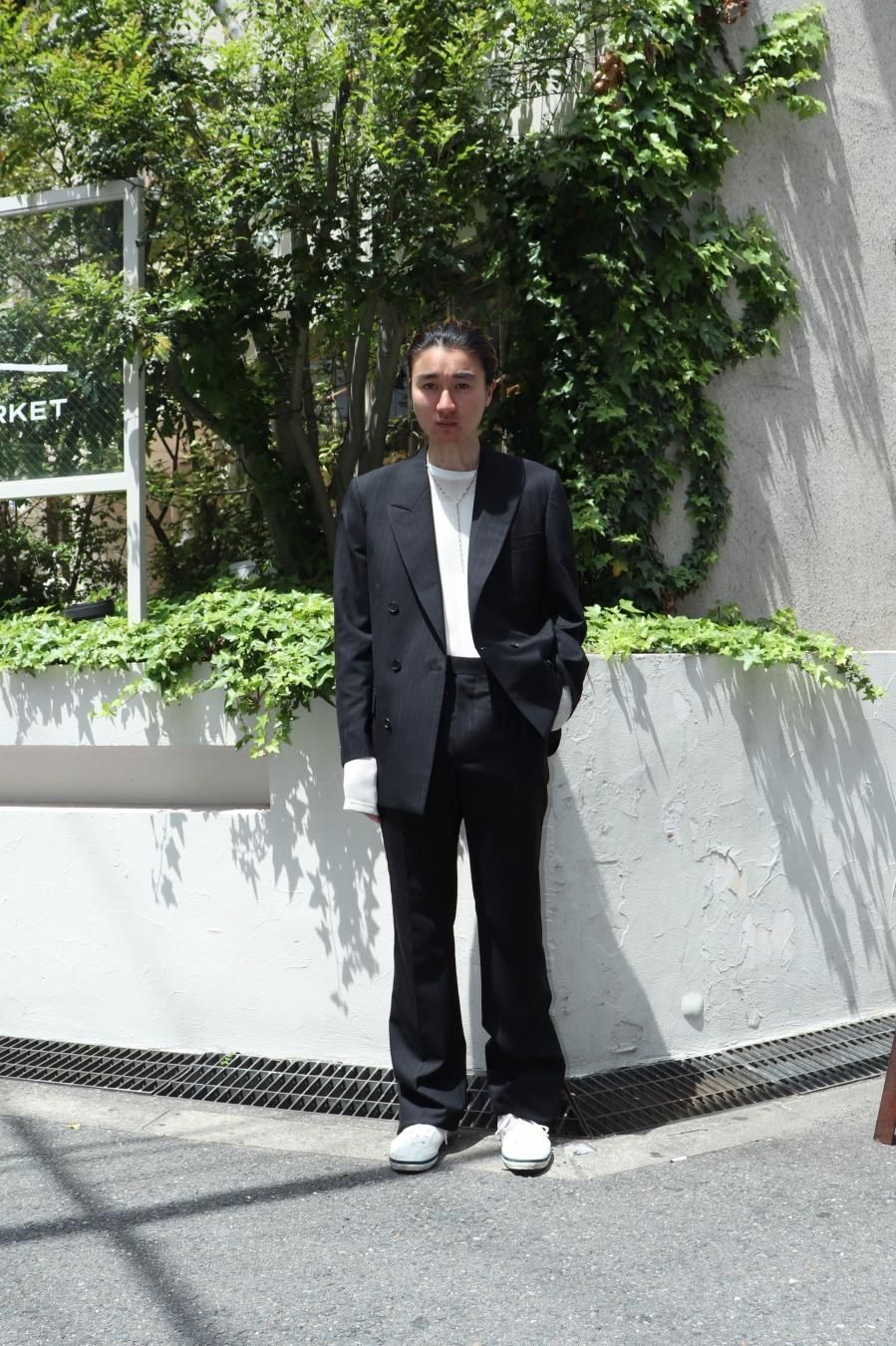 ネット店舗 Little Big リトルビッグ セットアップ Chalk Stripe