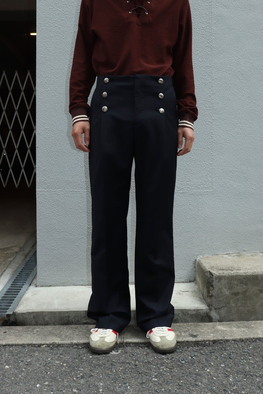 LITTLEBIG（リトルビッグ）のSailor Trousers Navyの通販サイト-大阪 