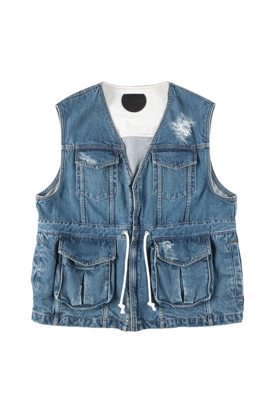 BELPER（ベルパー）のDENIM VEST INDIGO（ベスト）の通販サイト-大阪 ...