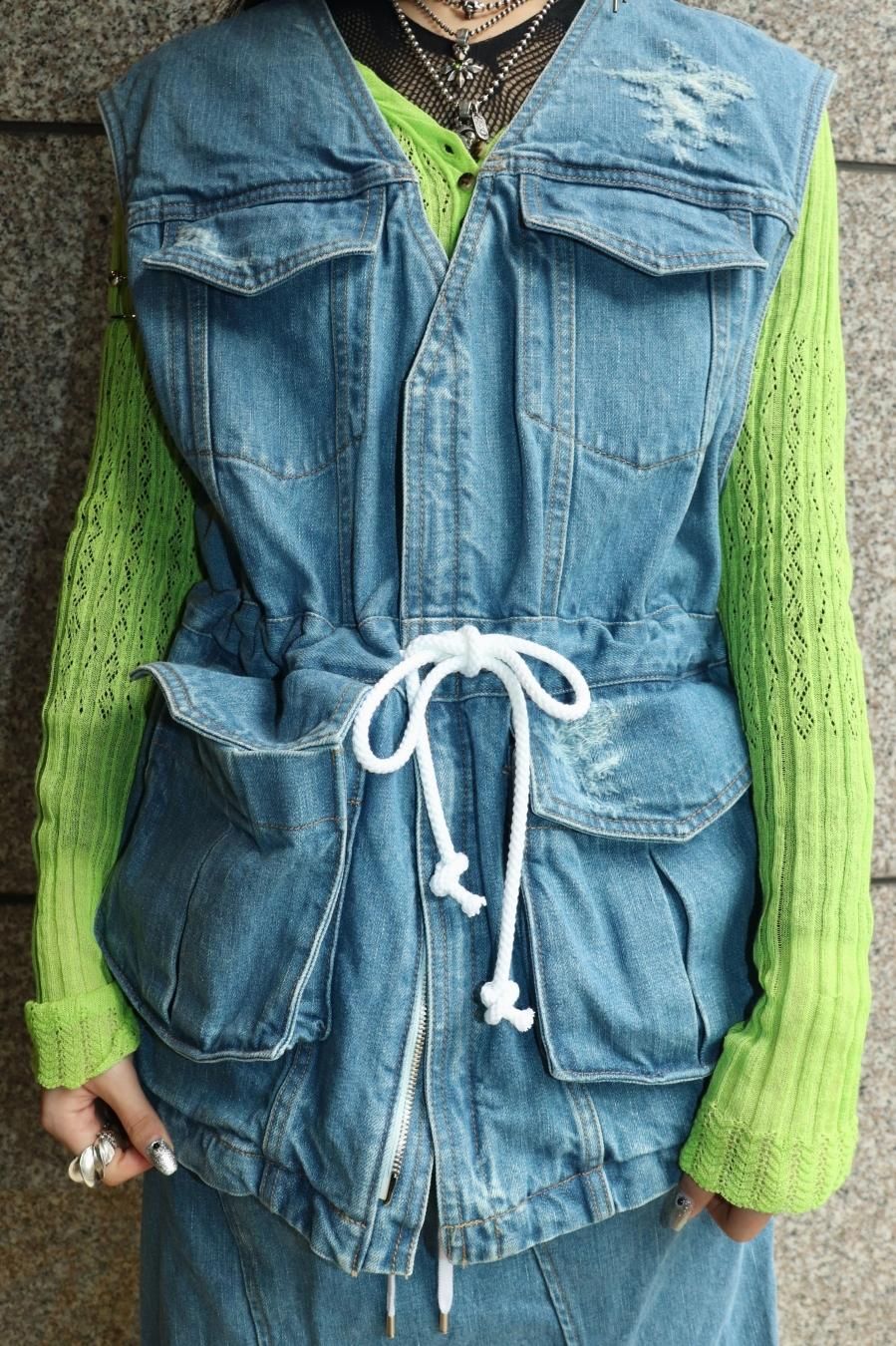 BELPER（ベルパー）のDENIM VEST INDIGO（ベスト）の通販サイト