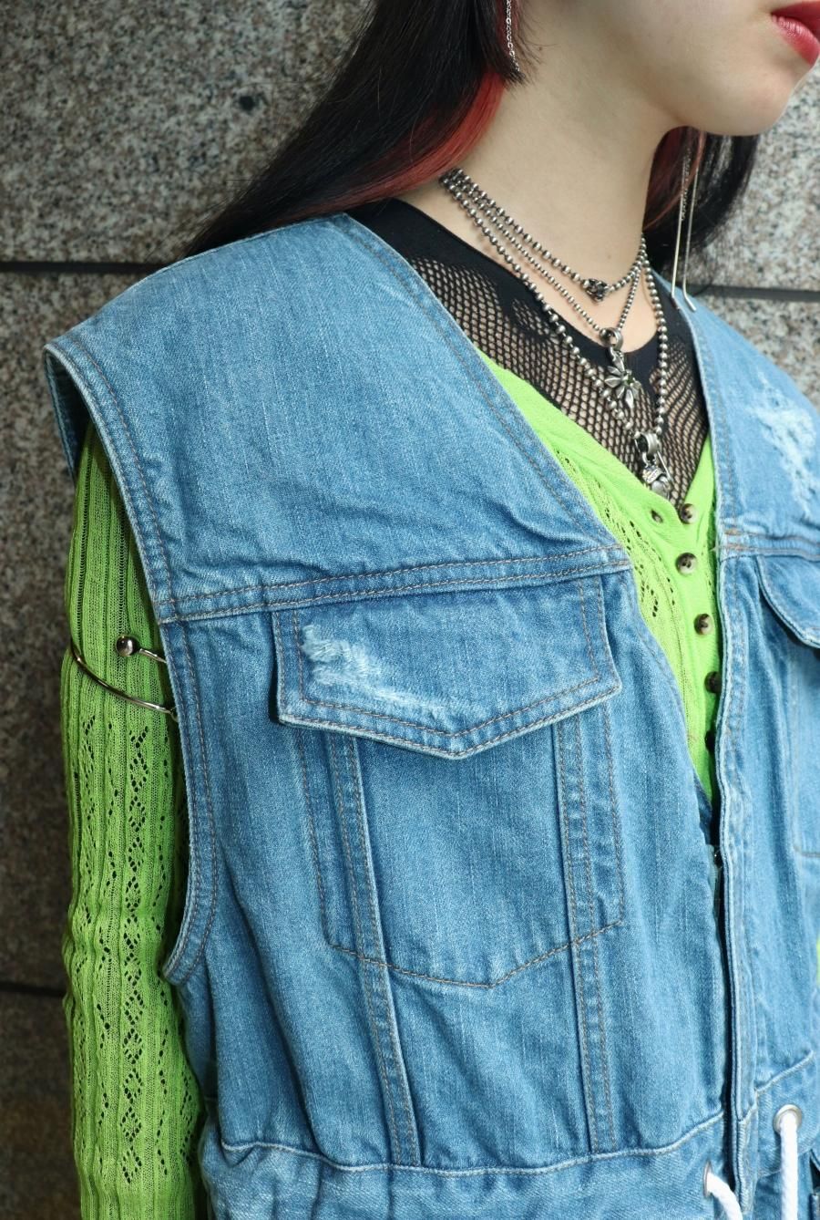 BELPER（ベルパー）のDENIM VEST INDIGO（ベスト）の通販サイト