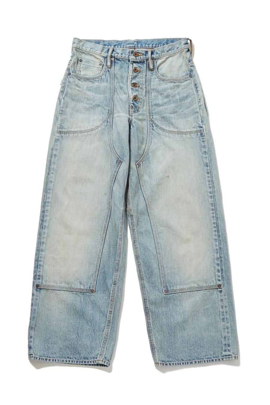 SUGARHILL（シュガーヒル）のFADED DOUBLE KNEE DENIM PANTS-2の通販サイト-大阪 堀江 PALETTE art  alive（パレットアートアライヴ）-