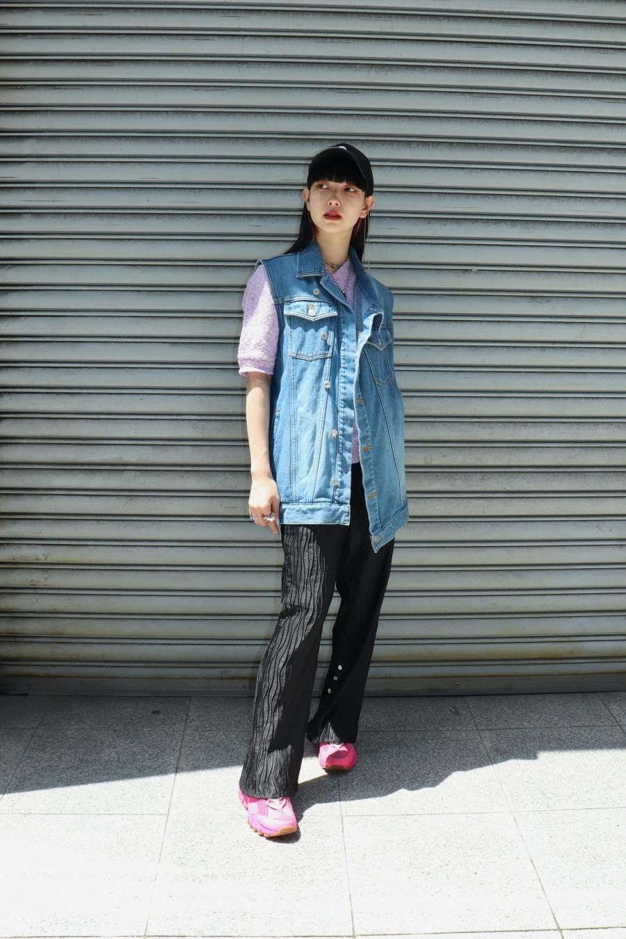 BELPER（ベルパー）のPLEATED PANTS BLACK（パンツ）の通販サイト-大阪