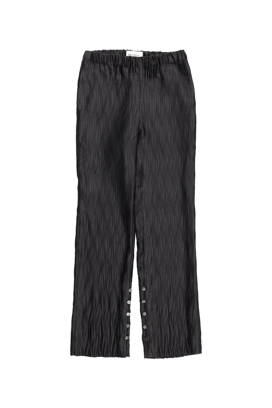 BELPER  PLEATED PANTS(BLACK)<img class='new_mark_img2' src='https://img.shop-pro.jp/img/new/icons15.gif' style='border:none;display:inline;margin:0px;padding:0px;width:auto;' />