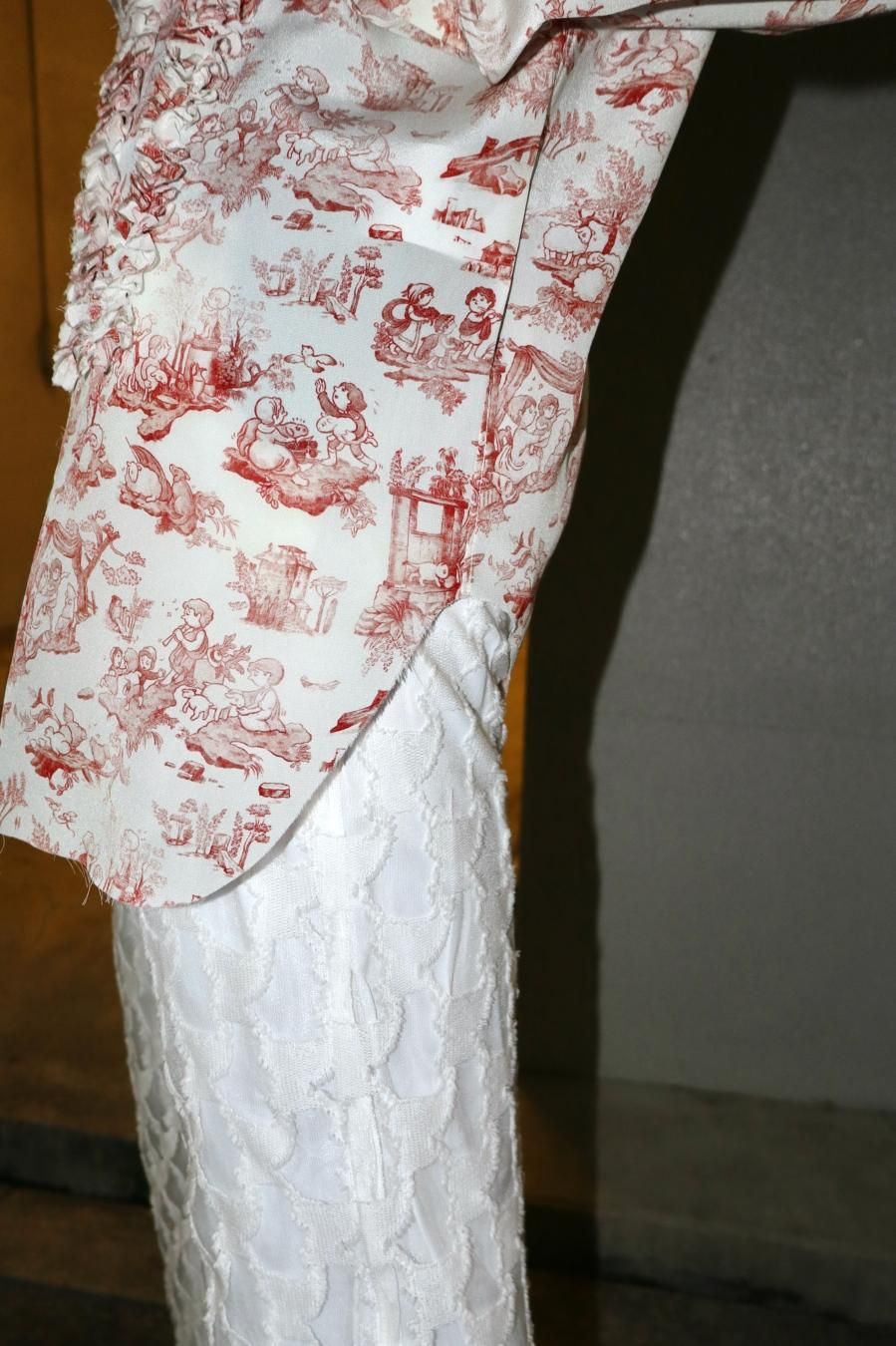 MASU エムエーエスユー 23AW COMIC TOILE DE JOUY FRILL SHIRTS