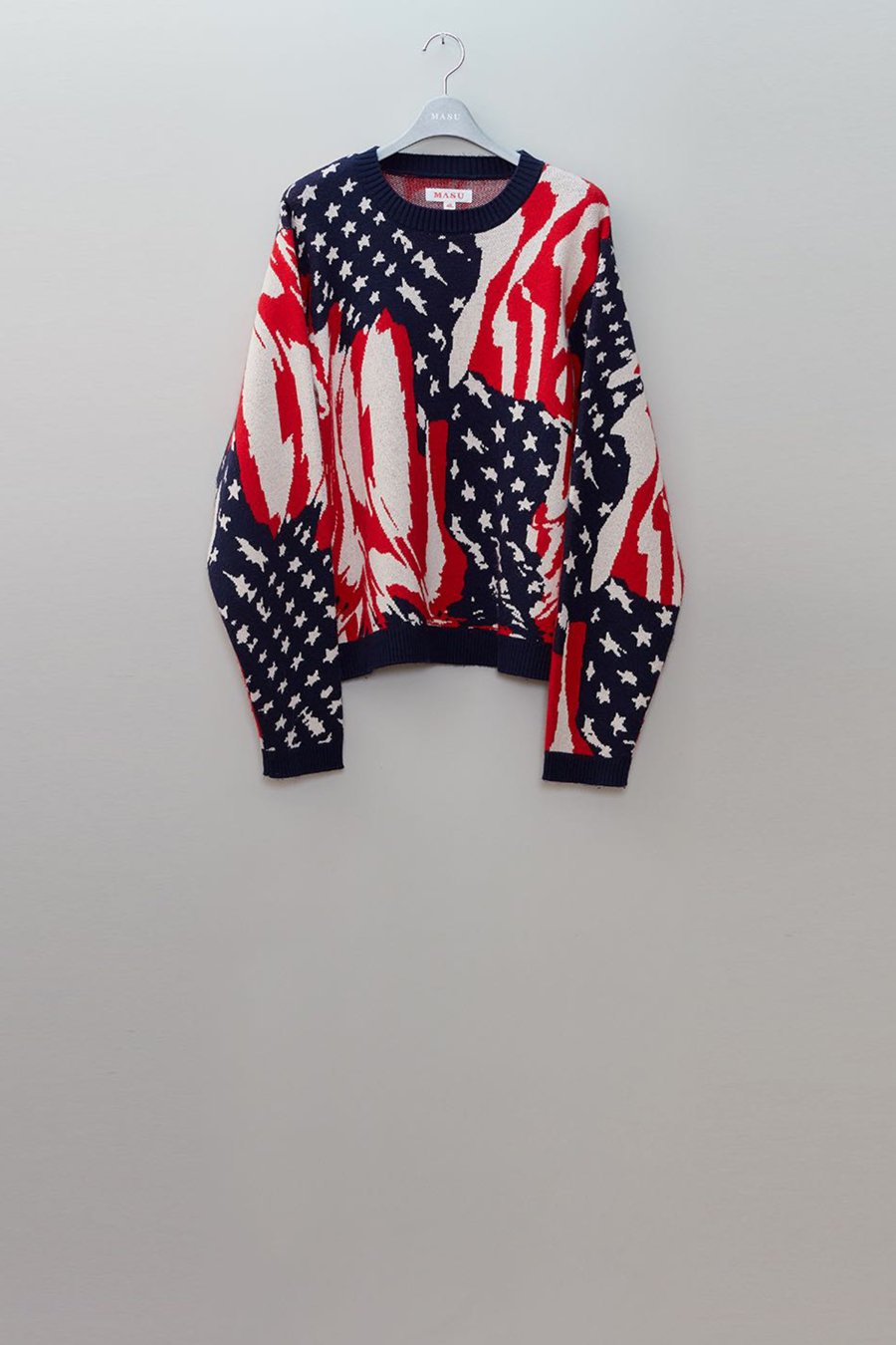MASU  MARBLE FLAG SWEATER<img class='new_mark_img2' src='https://img.shop-pro.jp/img/new/icons15.gif' style='border:none;display:inline;margin:0px;padding:0px;width:auto;' />