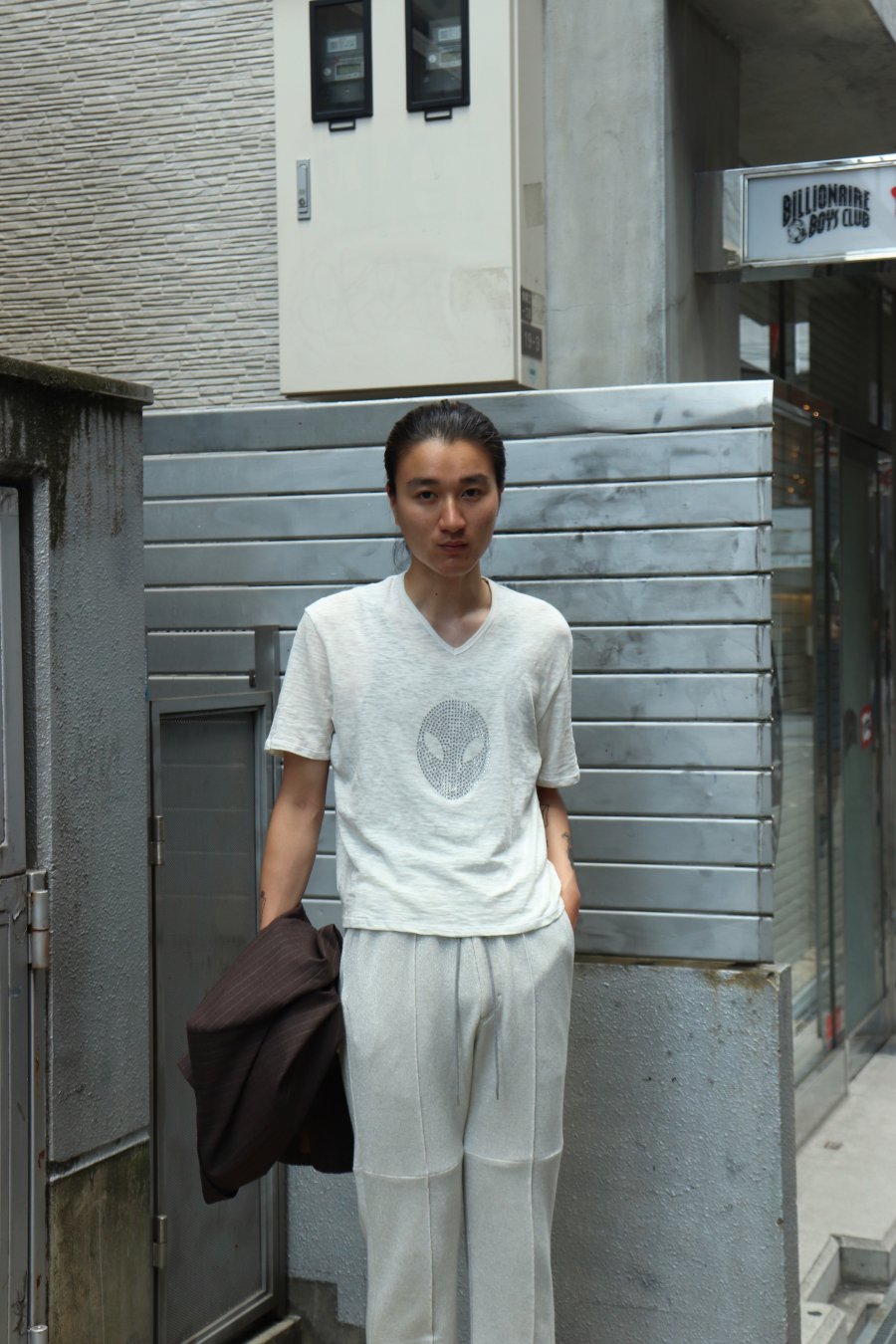 MASU（エムエーエスユー）のALIEN T-SHIRTS WHITEの通販サイト-大阪