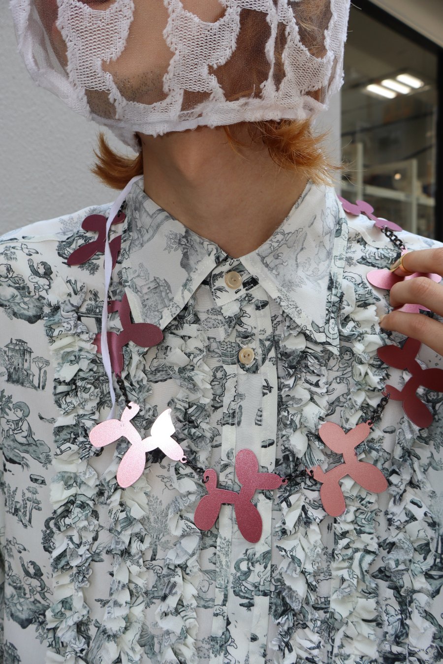 MASU（エムエーエスユー）のBALLOON DOG WALLET CHAIN PINK