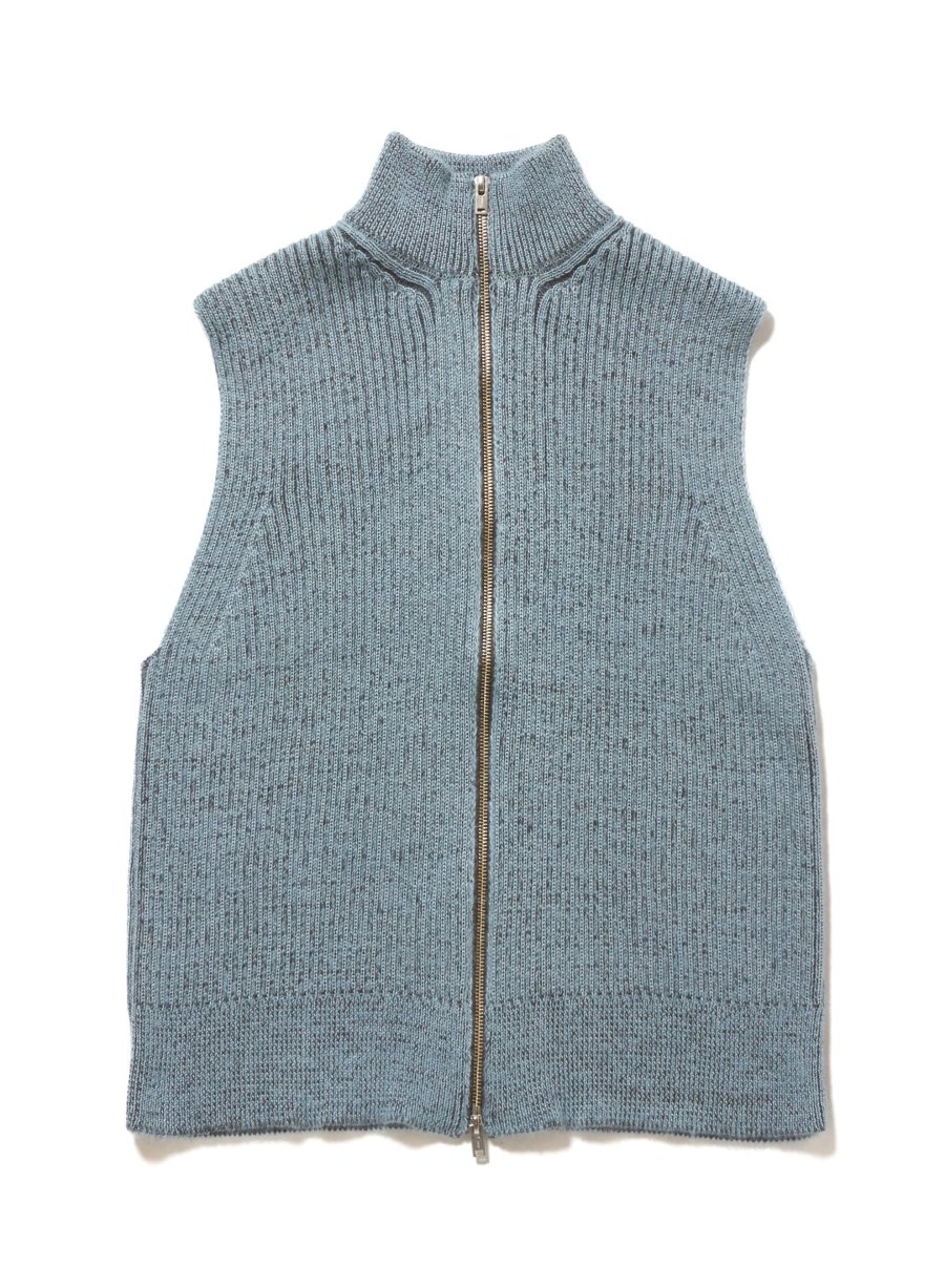 SUGARHILL（シュガーヒル）のDRIVERS KNIT VEST BLUE&BROWNの通販 ...