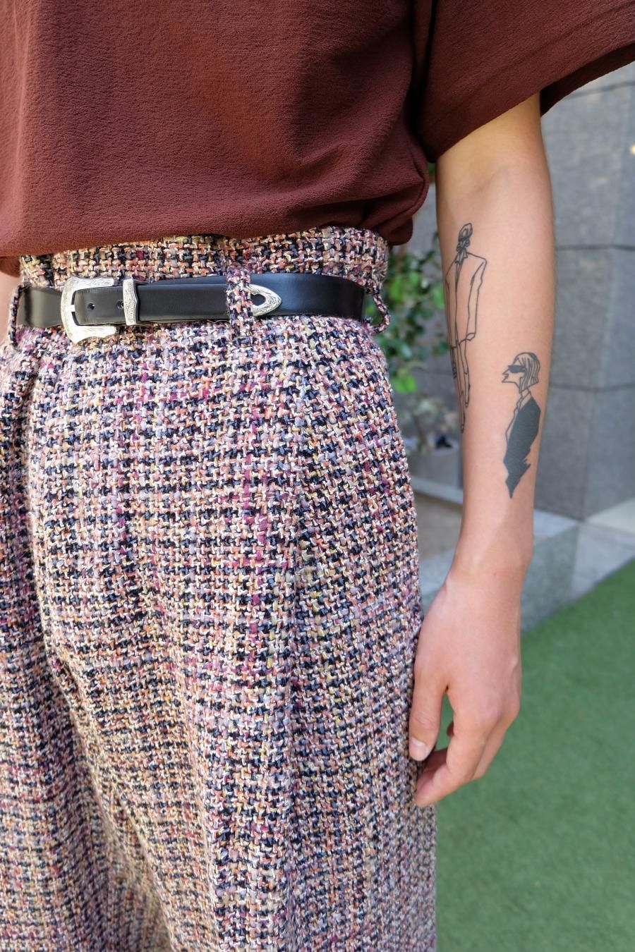 SHINYAKOZUKA(シンヤコズカ)のOLD FASHIONED TROUSERSの通販 SHINYAKOZUKA(シンヤコズカ)のOLD FASHIONED TROUSERSの通販