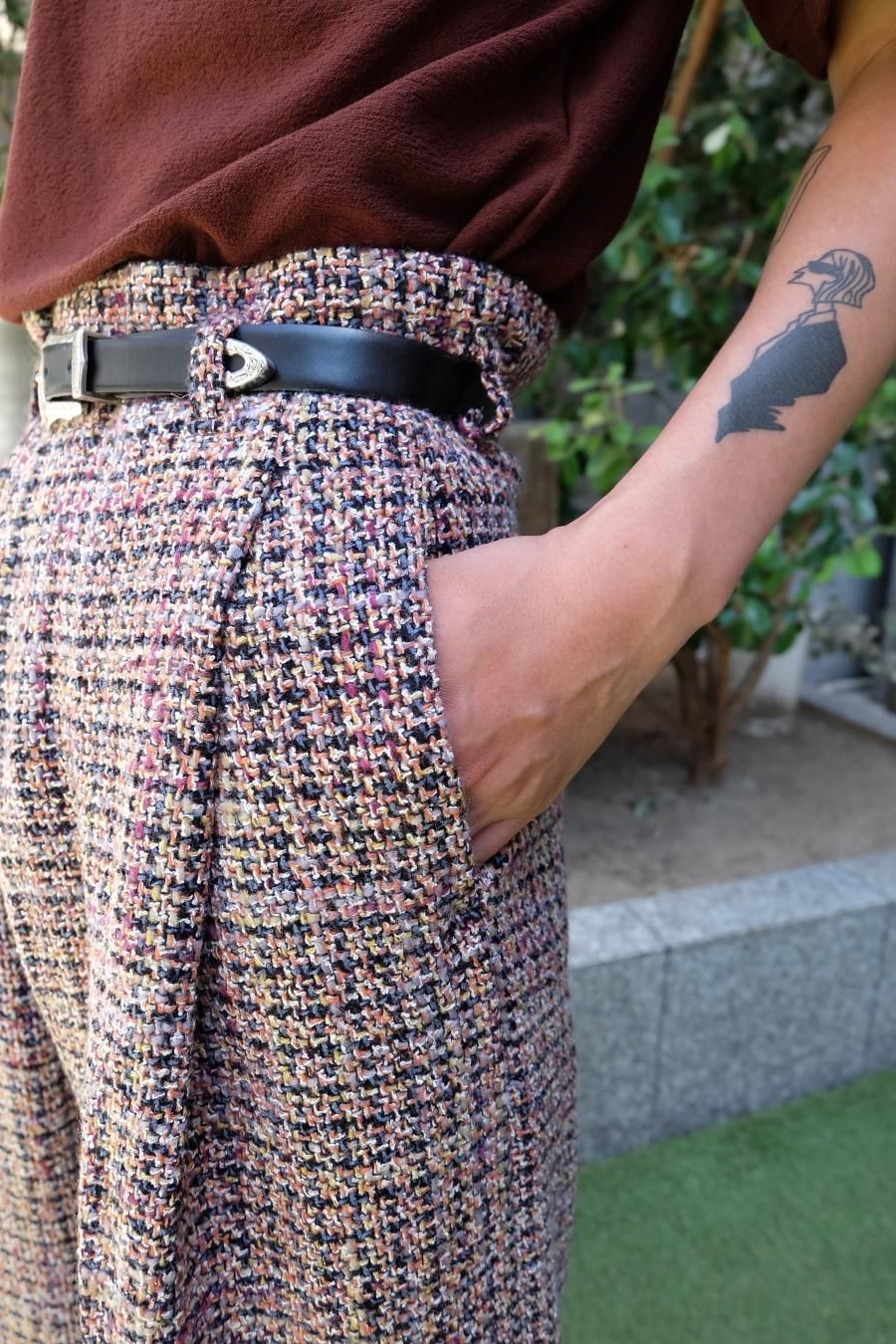 SHINYAKOZUKA(シンヤコズカ)のOLD FASHIONED TROUSERSの通販 SHINYAKOZUKA(シンヤコズカ)のOLD FASHIONED TROUSERSの通販