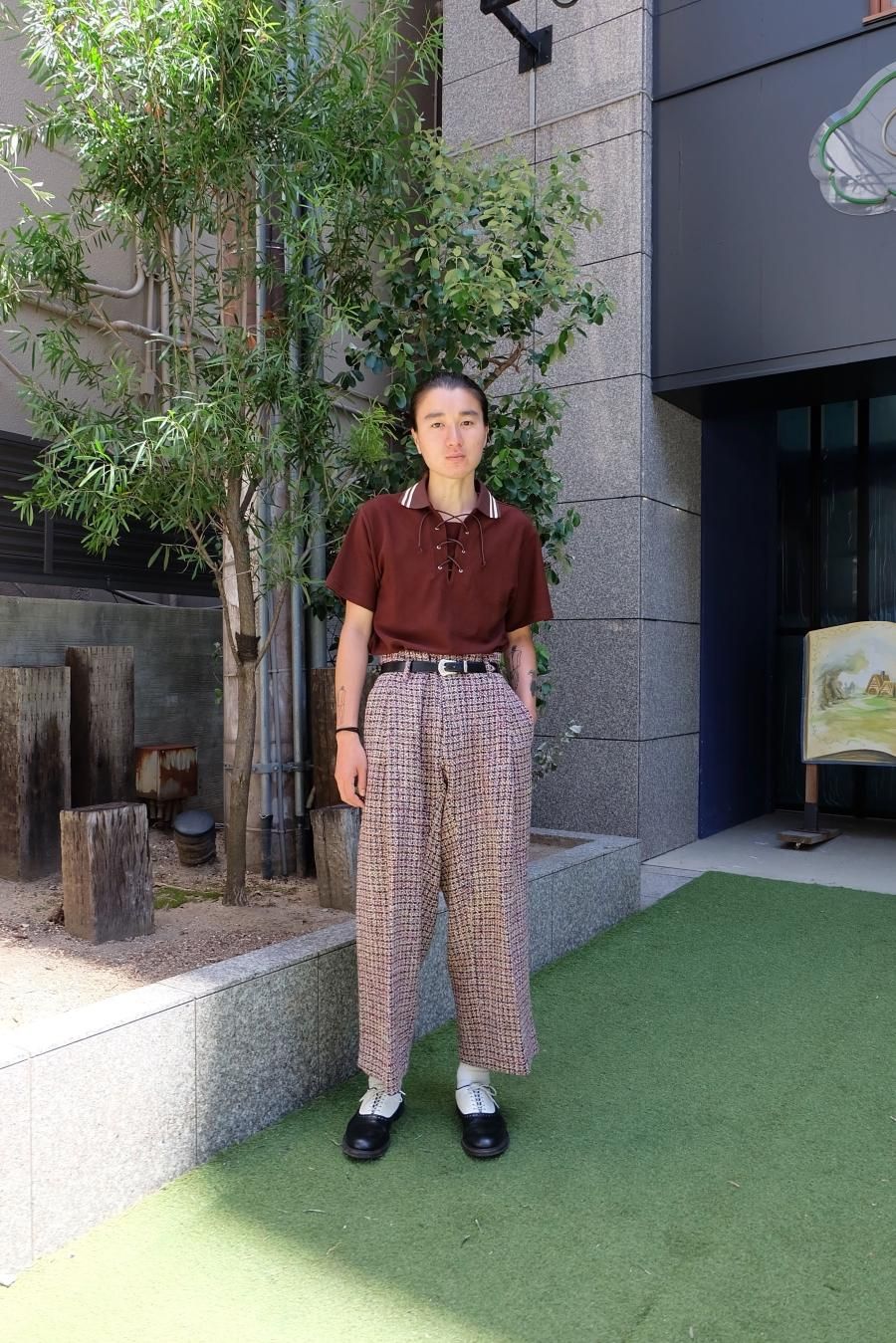SHINYAKOZUKA(シンヤコズカ)のOLD FASHIONED TROUSERSの通販