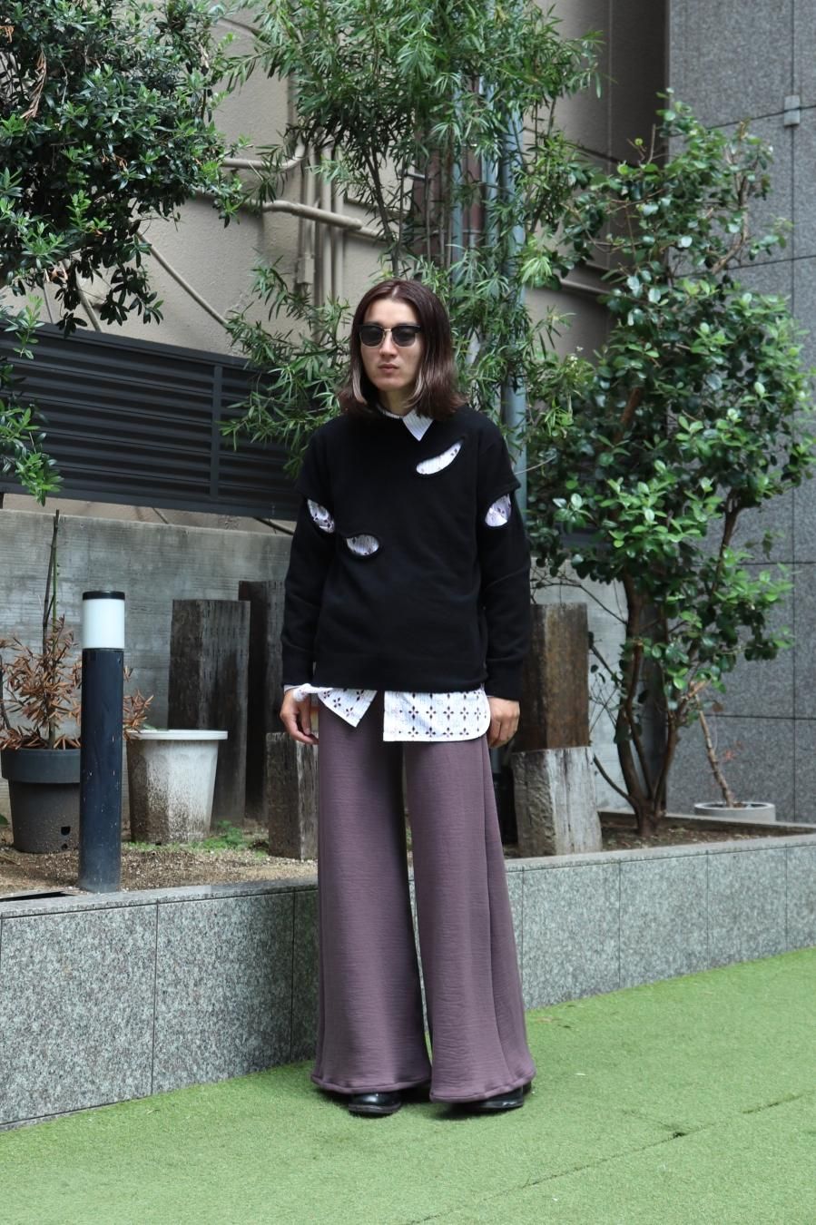 SHINYA KOZUKA MASSIVE FLARE チャコールグレー 完売品 SHINYA KOZUKA MASSIVE FLARE チャコールグレー 完売品 SHINYA