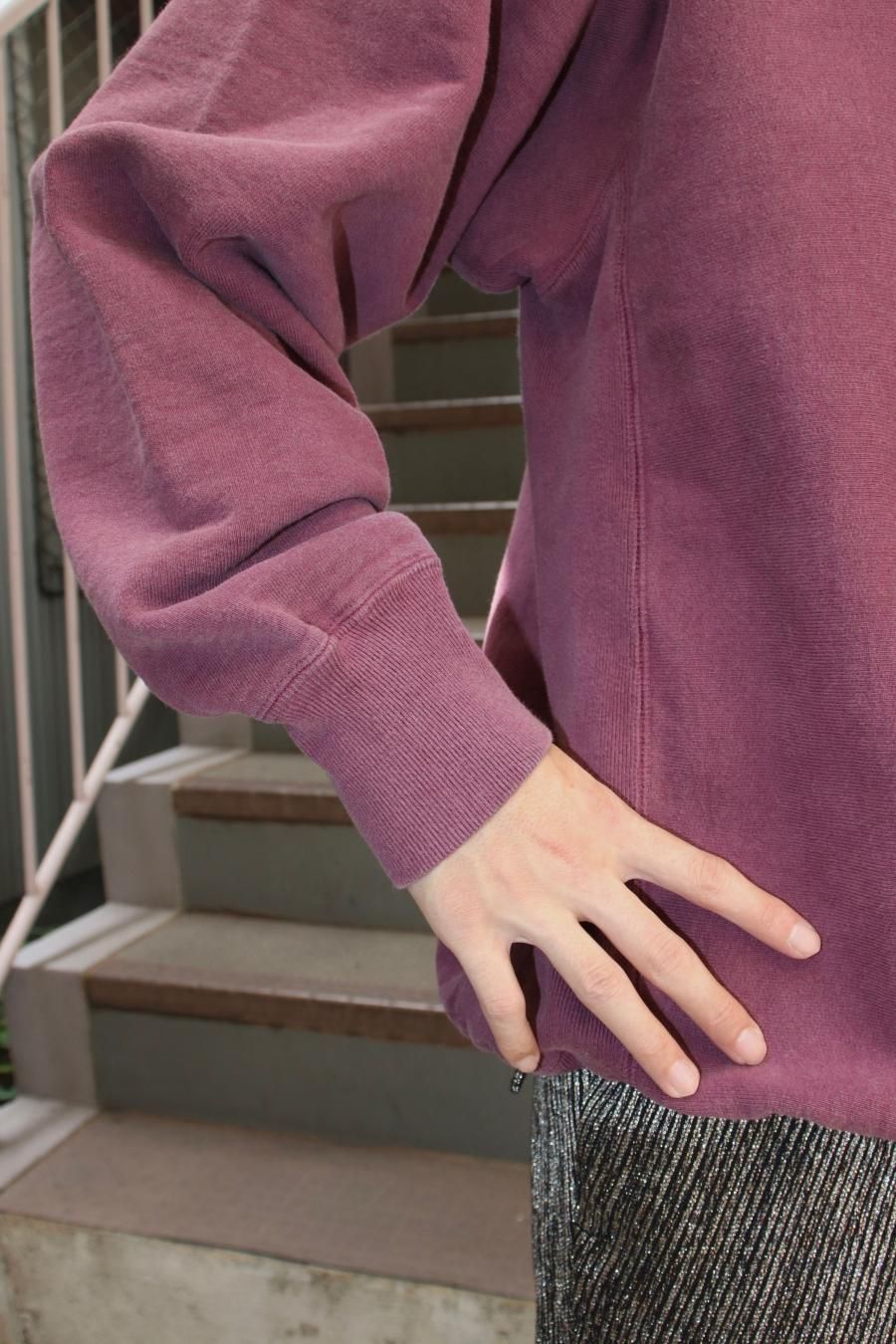 SUGARHILL（シュガーヒル）のCOLLEGE PRINT SWEAT SHIRT AGED