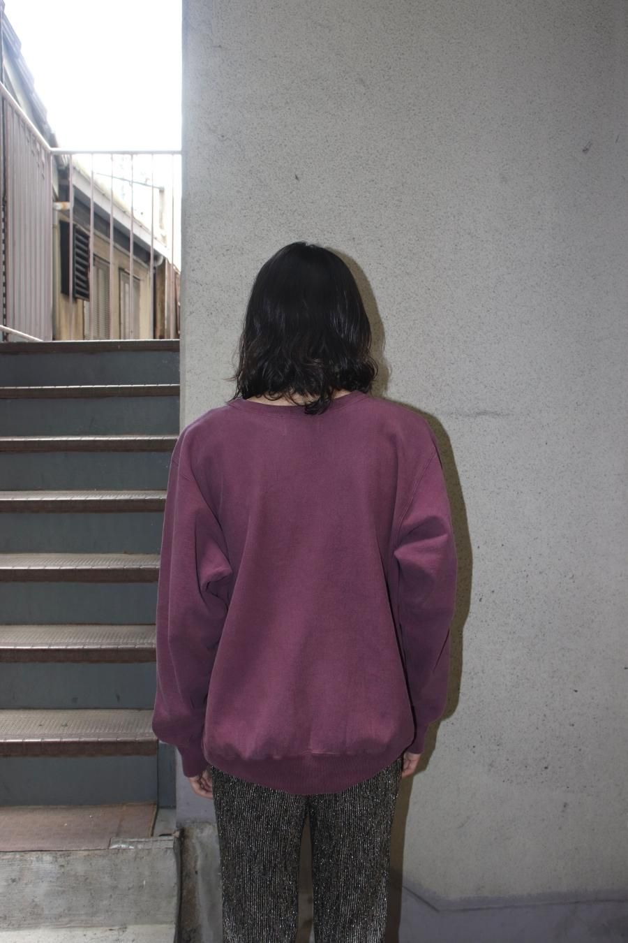 SUGARHILL(シュガーヒル)のCOLLEGE PRINT SWEAT SHIRT AGED SUGARHILL(シュガーヒル)のCOLLEGE PRINT SWEAT SHIRT AGED