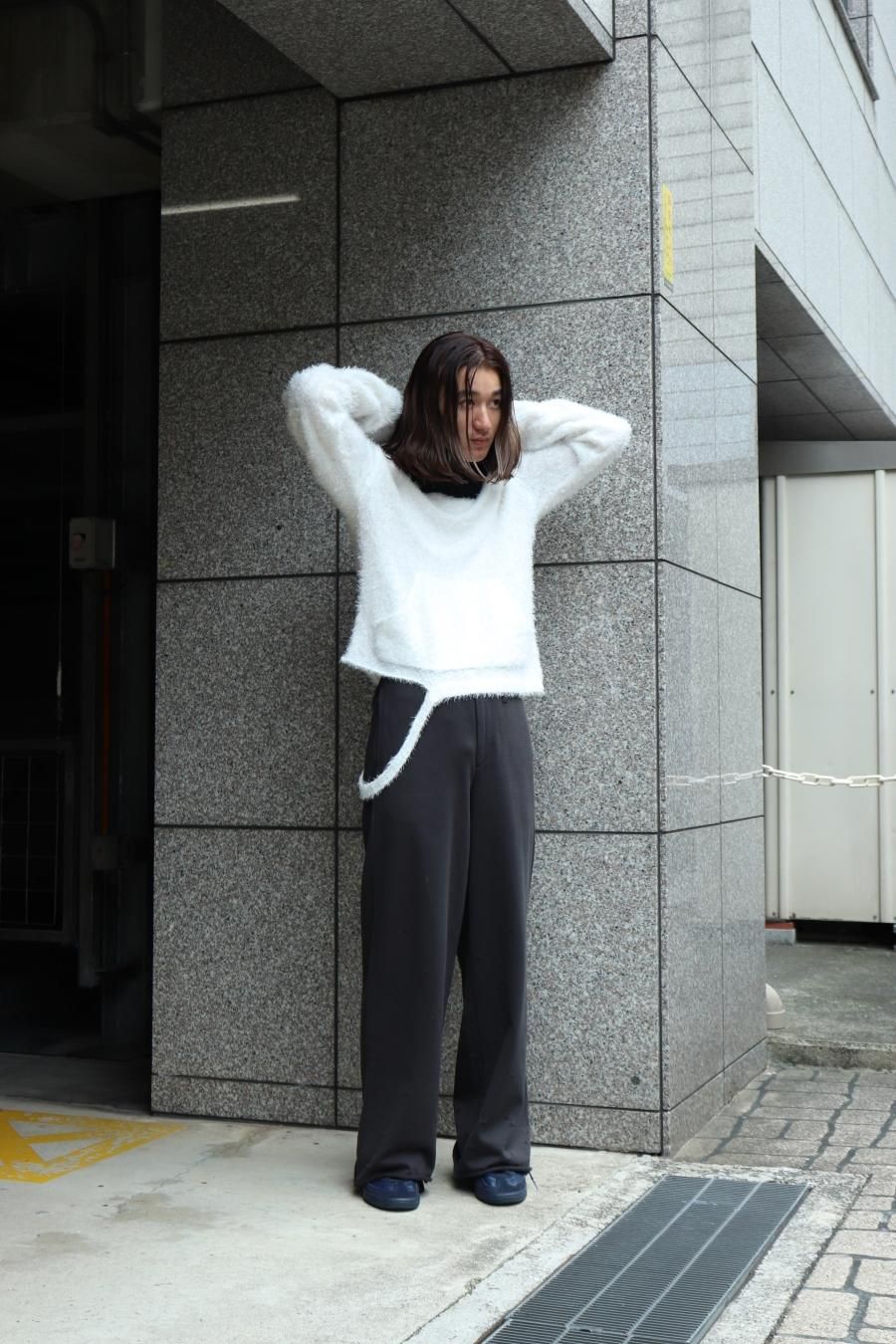 baggy sweat pants裾幅31