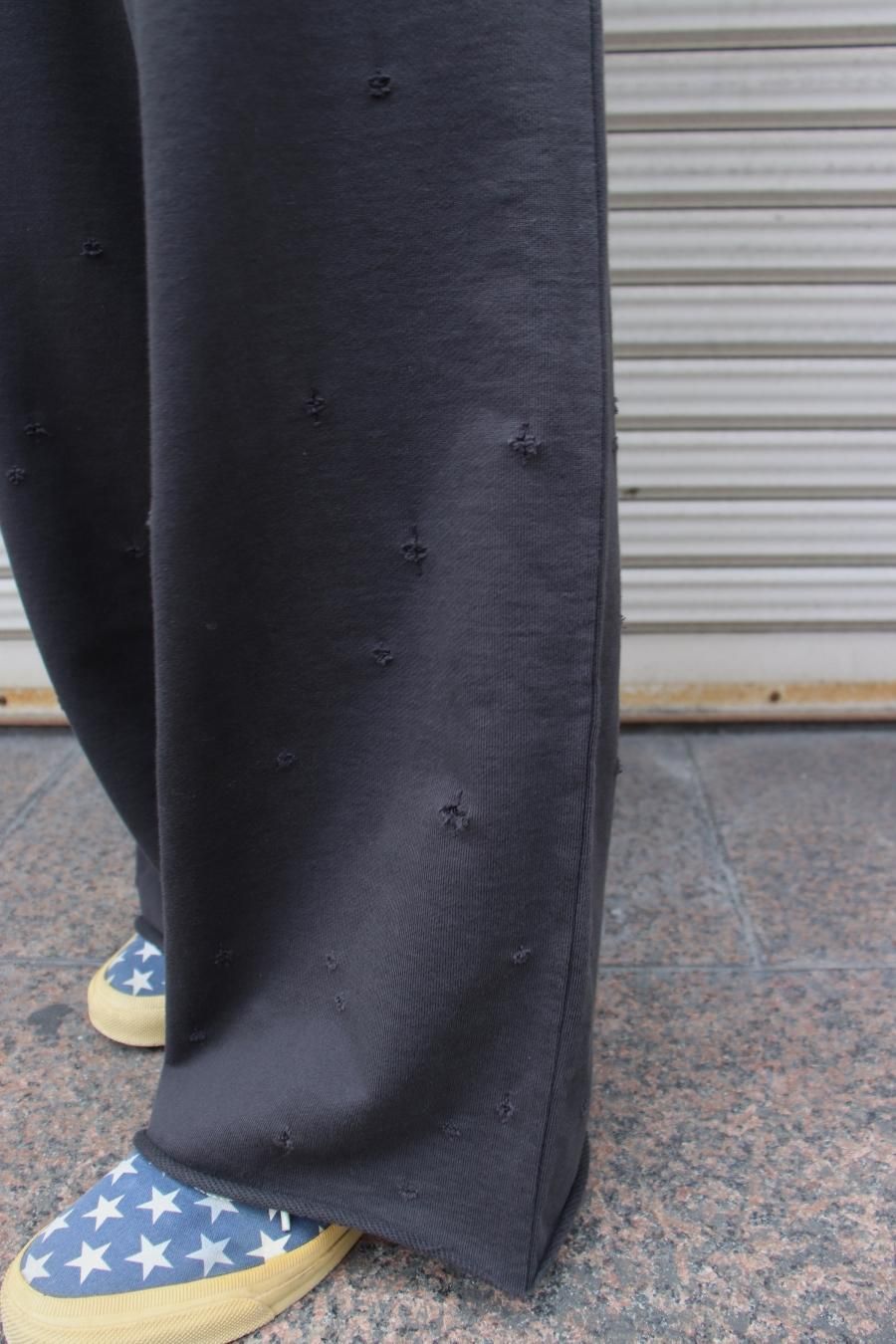 MASU（エムエーエスユー）のBAGGY SWEAT PANTS BLACKの通販