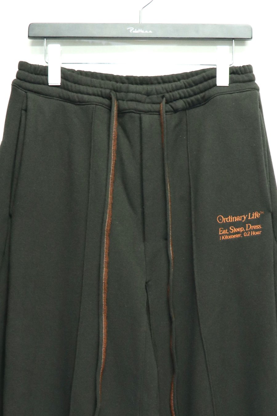 SHINYAKOZUKA(シンヤコズカ)のORDINARY HOME PANTALON-2 OFF BLACKの