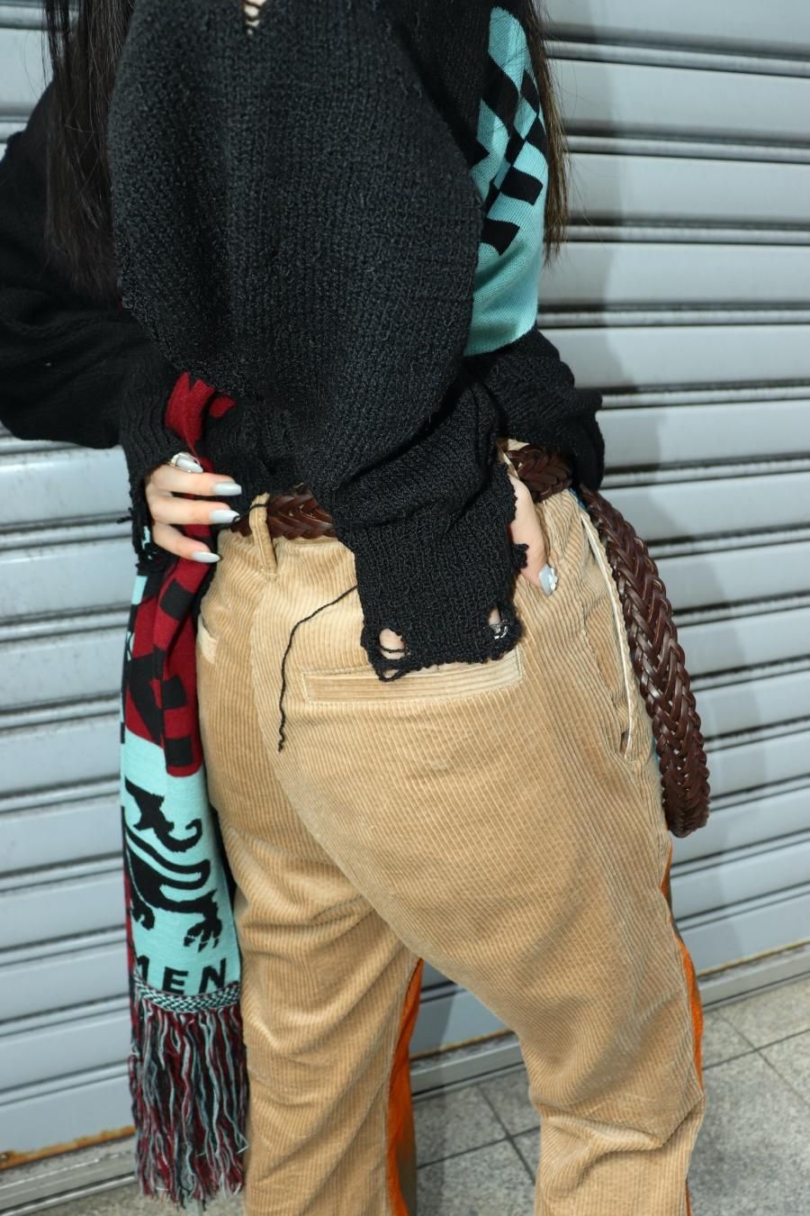 BELPER(ベルパー)のMISCHIEF CORDUROY BEIGE(パンツ)の通販 BELPER(ベルパー)のMISCHIEF CORDUROY BEIGE(パンツ)の通販