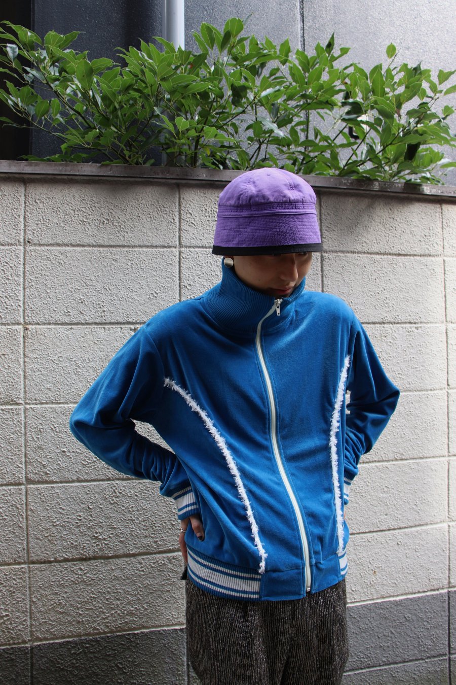 LITTLEBIG（リトルビッグ）のTrack Jacket Navy or Blue(トラックブルゾン)の通販サイト-大阪 堀江 PALETTE  art alive（パレットアートアライヴ）-