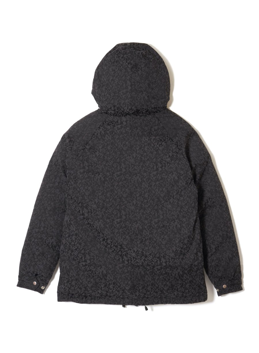 SUGARHILL（シュガーヒル）のURETHANE JACQUARD PUFFER JACKET BLACKの 