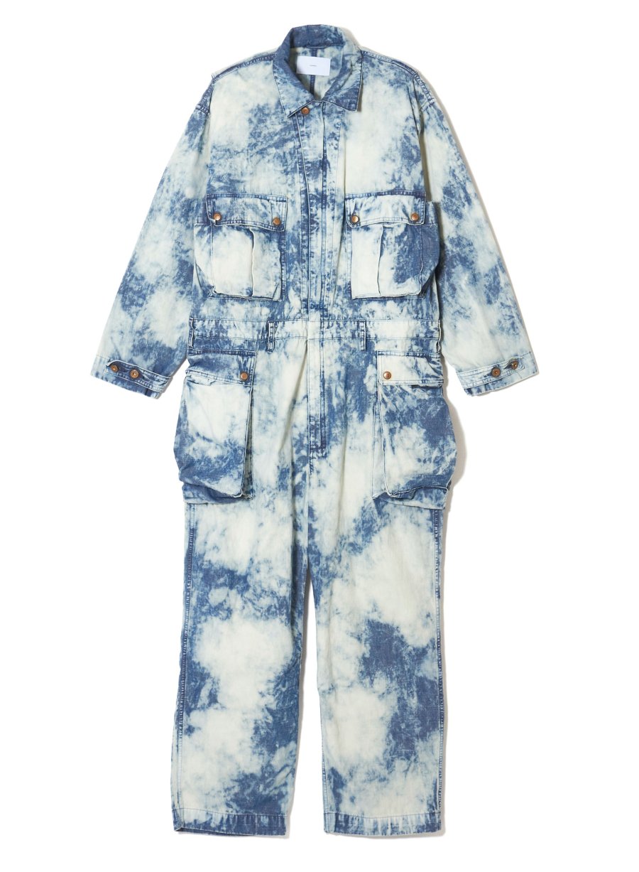 SUGARHILL  FADED CHAMBRAY OVERALLS<img class='new_mark_img2' src='https://img.shop-pro.jp/img/new/icons15.gif' style='border:none;display:inline;margin:0px;padding:0px;width:auto;' />