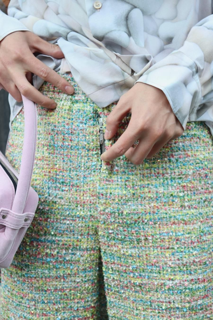 MASU（エムエーエスユー）のCANDY TWEED WIDE PANTSの通販サイト