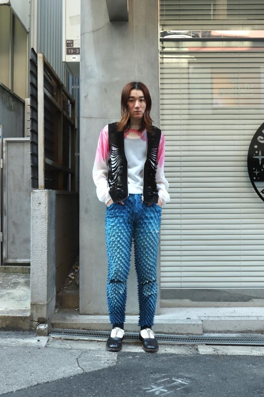 MASU（エムエーエスユー）のCLEAR ANGEL WING SWEATER CLEAR