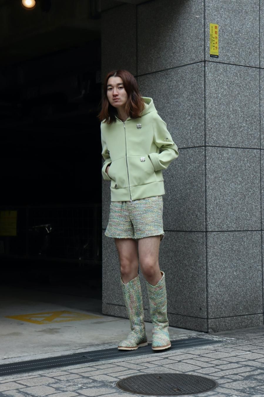 MASU(エムエーエスユー)のFLOCKY DOLL ZIP-UP HOODIE LEMONの MASU(エムエーエスユー)のFLOCKY DOLL ZIP-UP HOODIE LEMONの