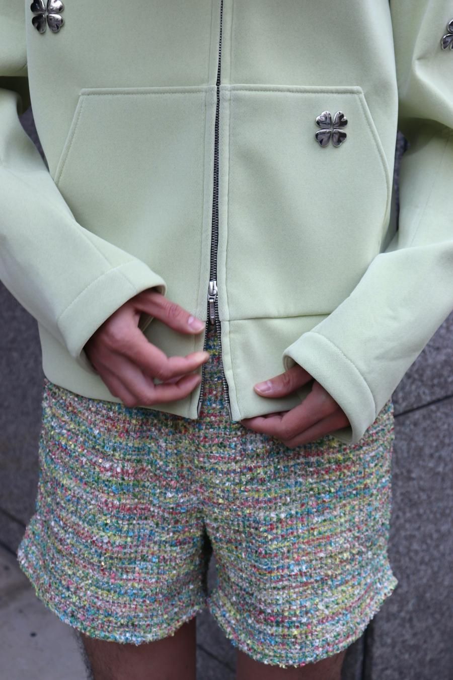 MASU(エムエーエスユー)のFLOCKY DOLL ZIP-UP HOODIE LEMONの MASU(エムエーエスユー)のFLOCKY DOLL ZIP-UP HOODIE LEMONの