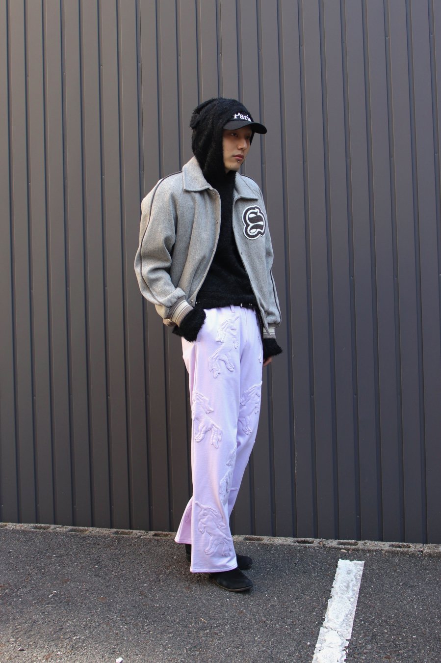 MASU（エムエーエスユー）のUNICORN WIDE SWEAT PANTS LAVENDERの通販サイト-大阪 堀江 PALETTE art  alive（パレットアートアライヴ）-