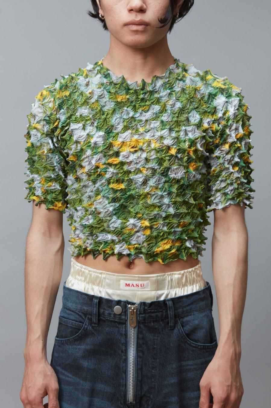 MASU(エムエーエスユー)のSPIKY T-SHIRT DANDELIONの通販 MASU(エムエーエスユー)のSPIKY T-SHIRT DANDELIONの通販