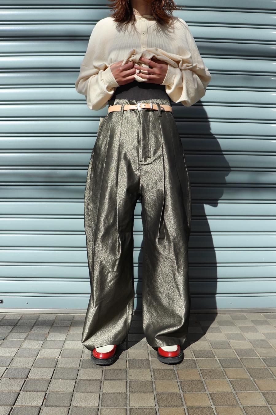 SHINYAKOZUKA(シンヤコズカ)のHi BAGGY MOON GOLDの通販サイト SHINYAKOZUKA(シンヤコズカ)のHi BAGGY MOON GOLDの通販サイト